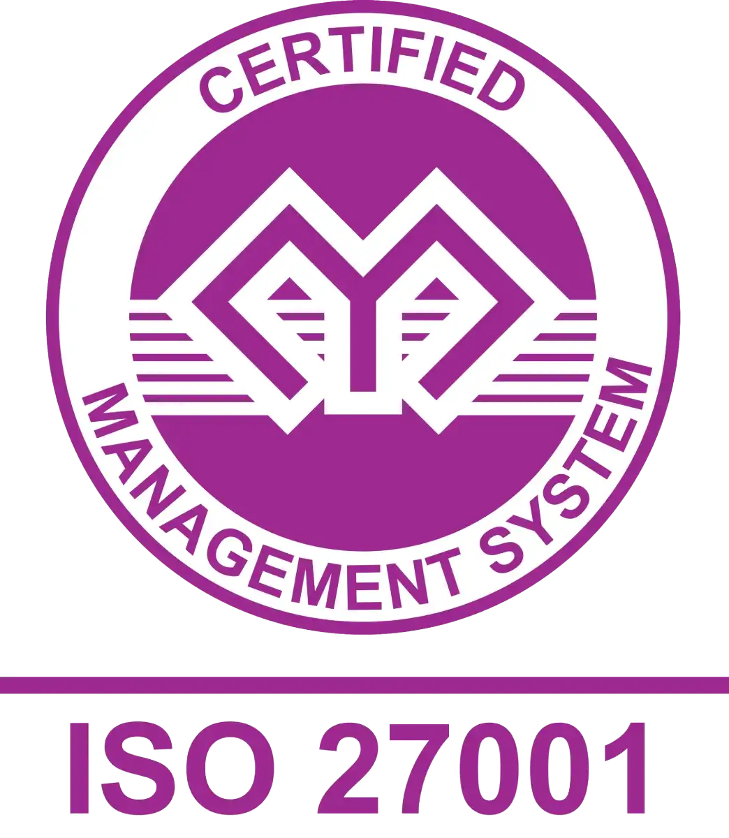 ISO 27001 Certified