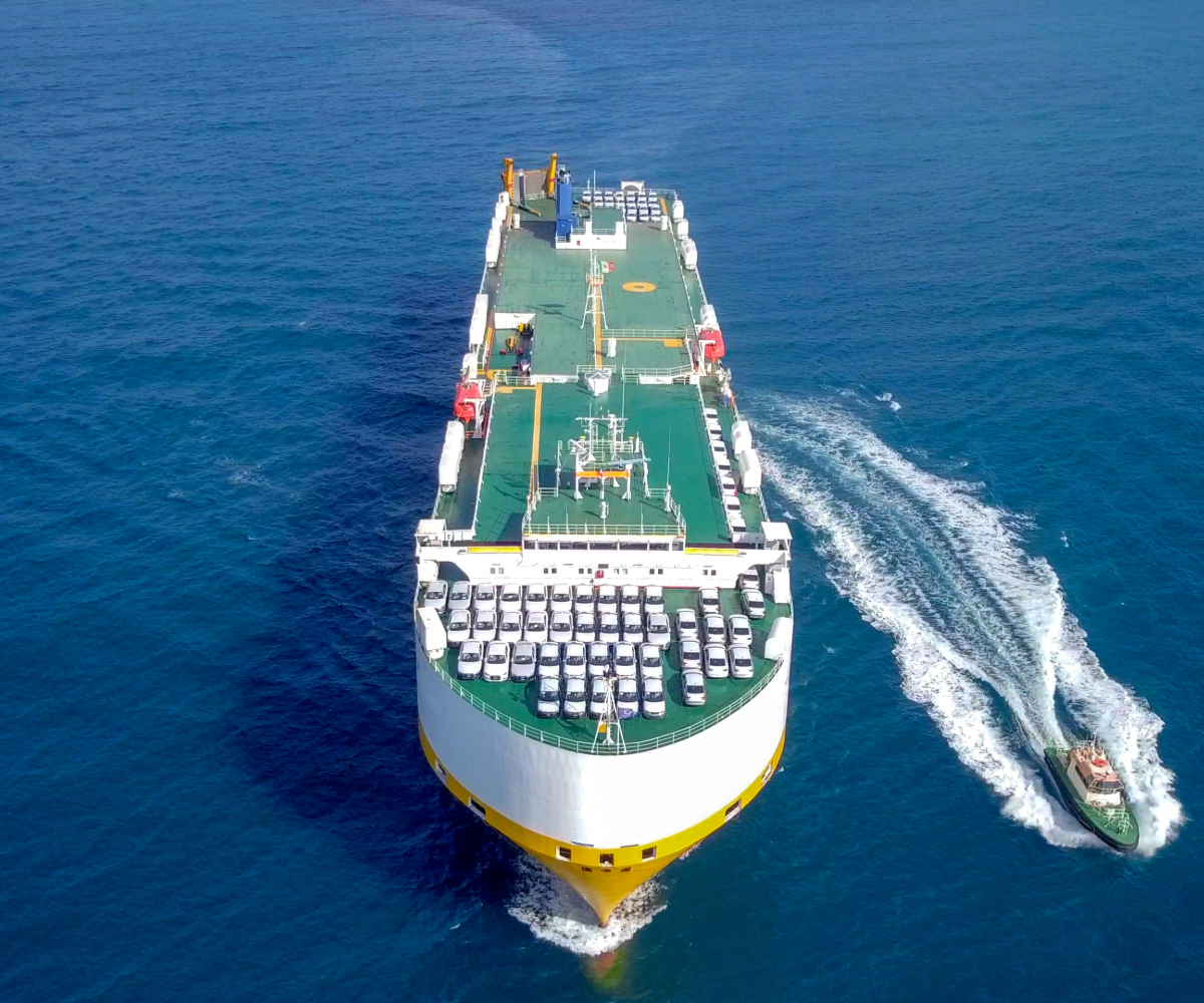 roro ferry vessel